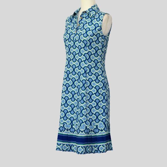 C. WONDER Women's Sleeveless Shift Dress Blue Size 0 - Picture 3 of 11